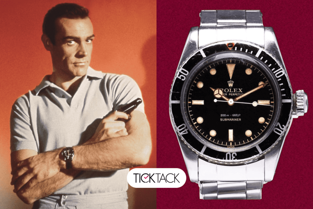 گرانترین ساعت رولکس جیمز باند ساب‌ مارینر «بیگ کراون» (Ref.6538) | تیک تاک گالری