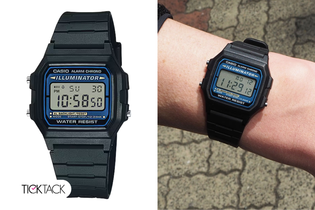 هدیه روز دانشجو ۱۴۰۴ - کاسیو F-105W-1ADR | تیک تاک گالری