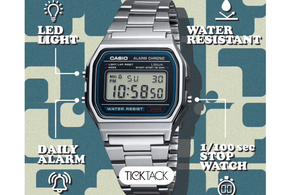 امکانات ساعت کاسیو اصل | تیک تاک گالری