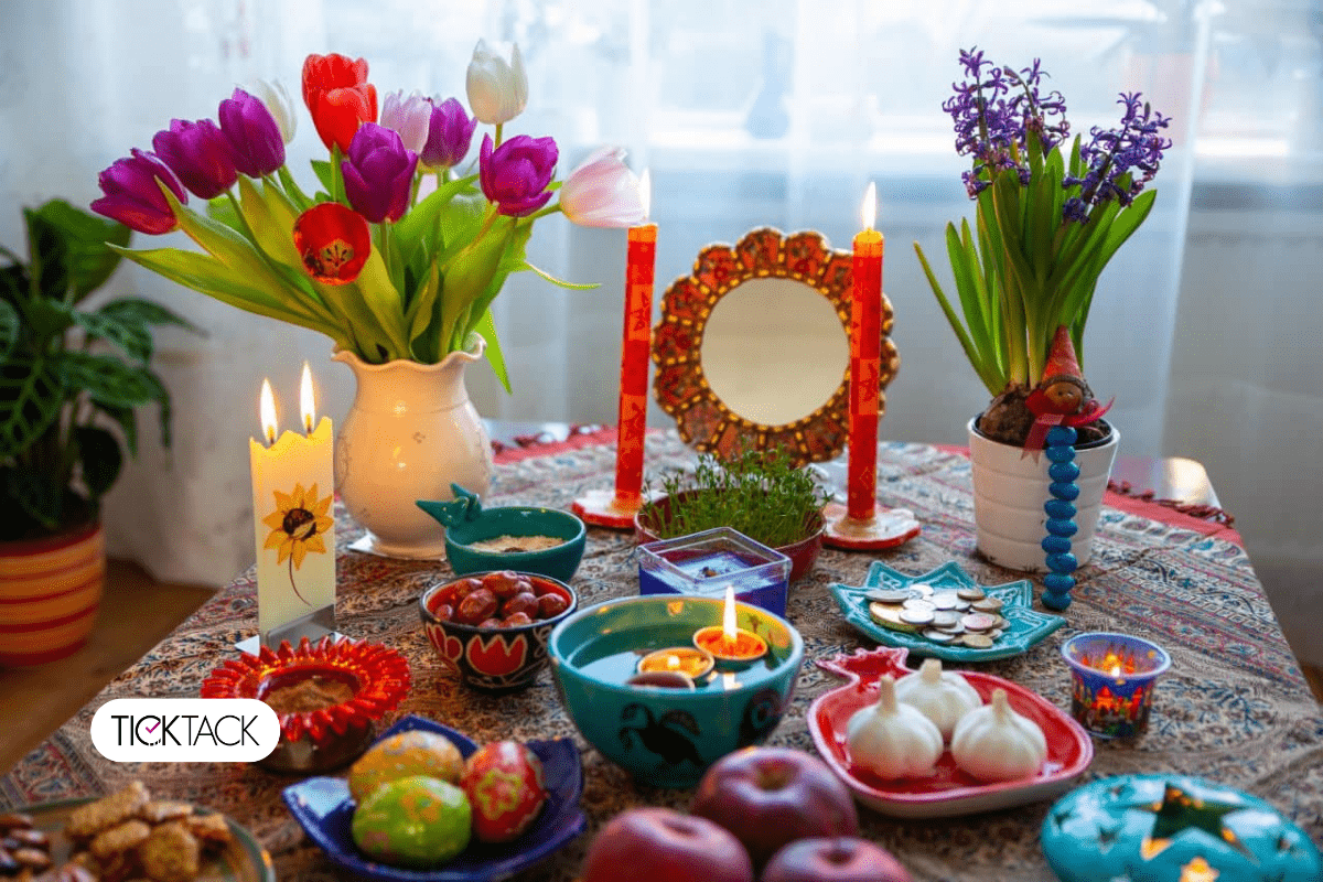 تحویل سال نو و پیام تبریک | تیک تاک گالری