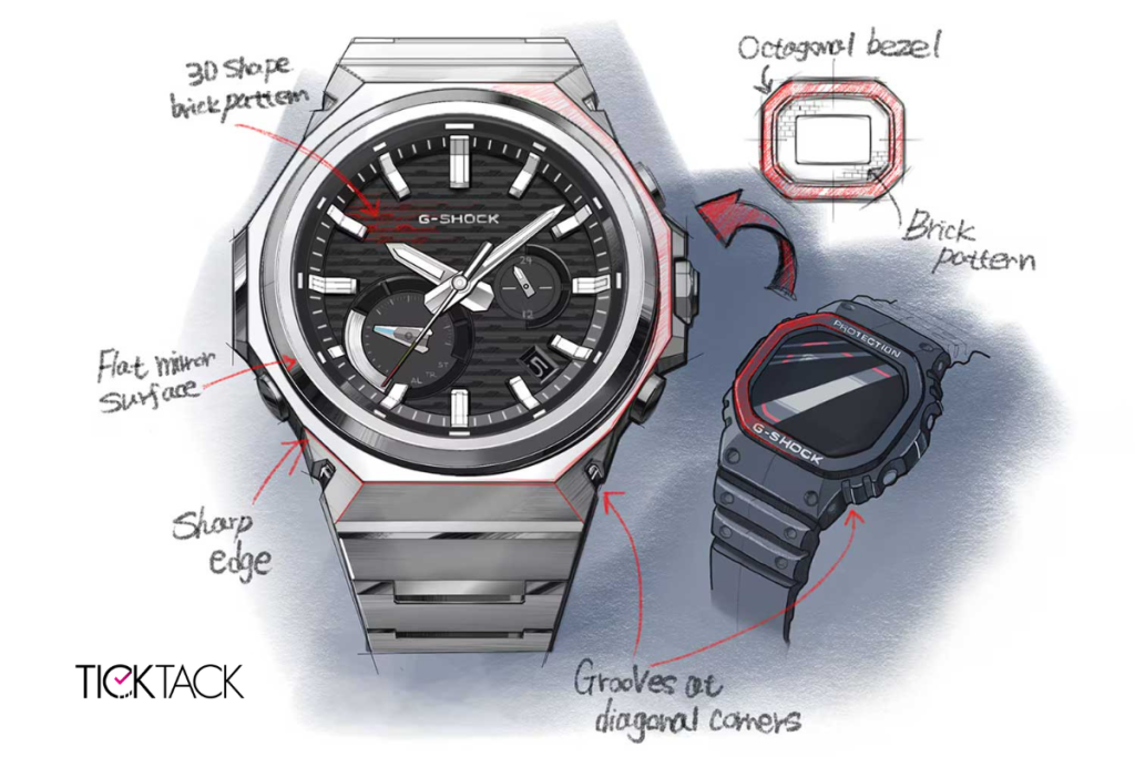 ساعت جی شاک جی استیل GST-B1000D بازسازی نسخه اصلی | تیک تاک گالری