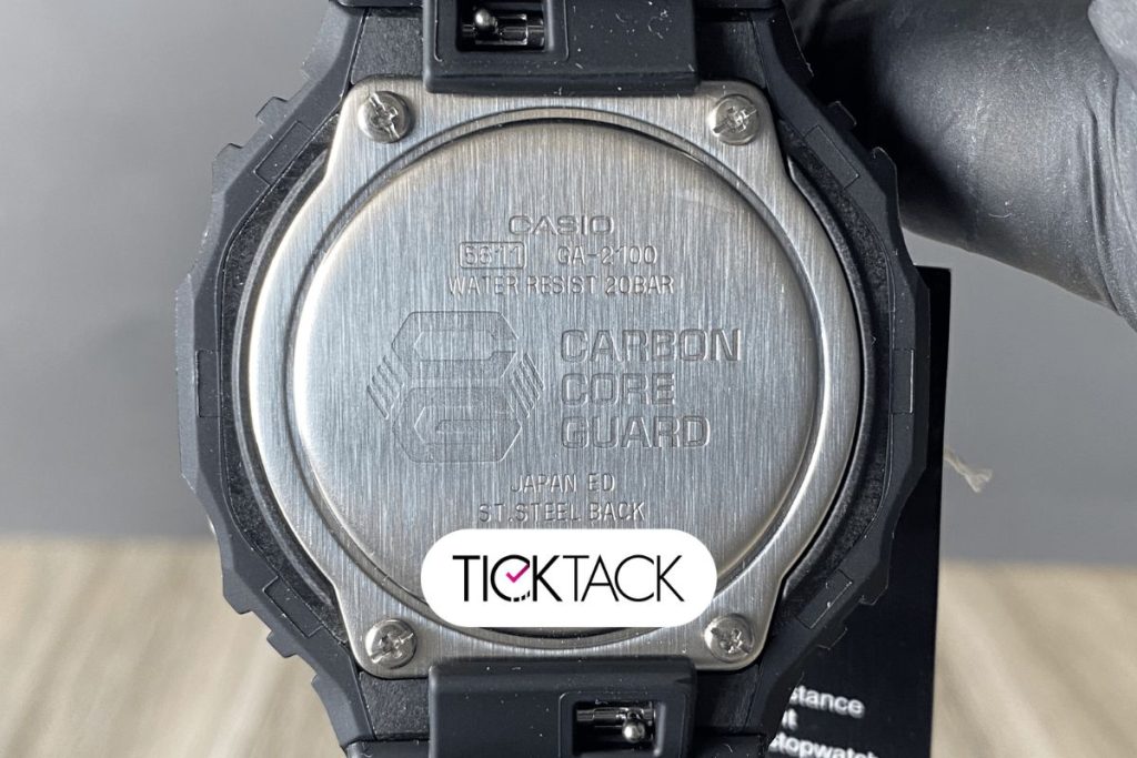 پشت ساعت کاسیو جی شاک مشکی | تیک تاک گالری