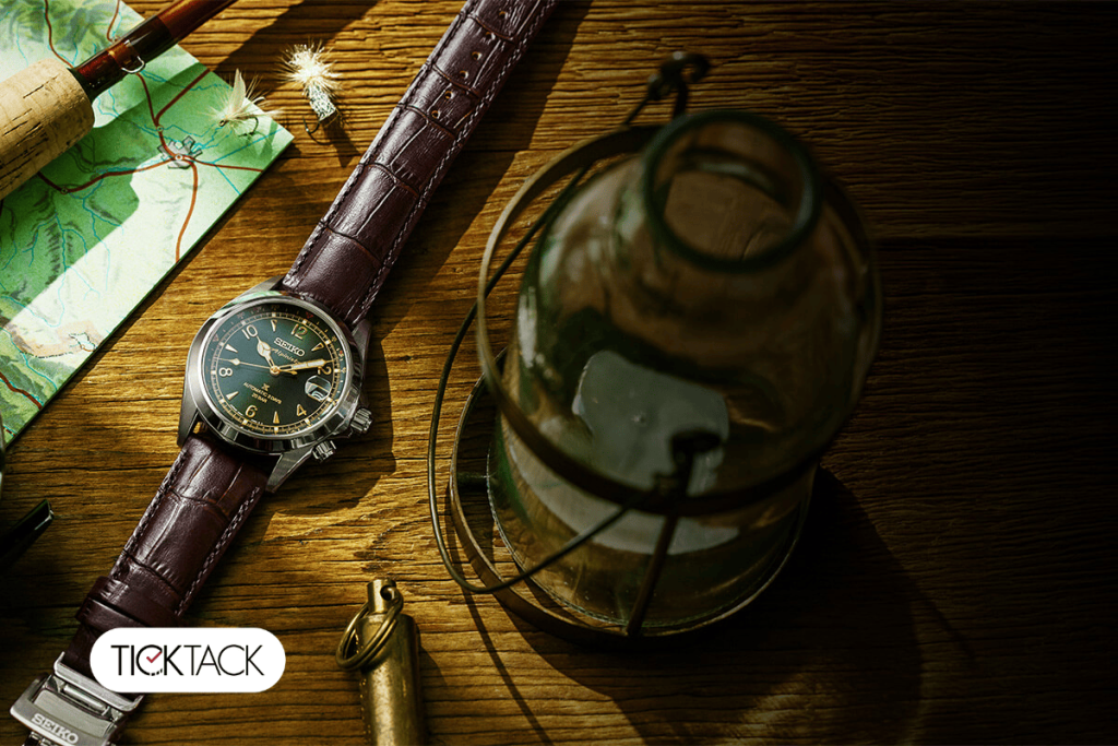 ساعت سیکو پراسپکس آلپینیست بند چرمی | تیک تاک گالری