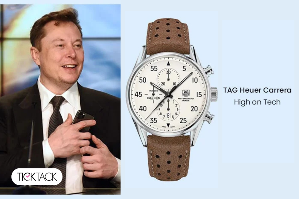ساعت تگ هویر ایلان ماسک مدل کررا | تیک تاک گالری