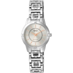 ساعت مچی زنانه اصل | برند کیو اند کیو | مدل F18A-001PY