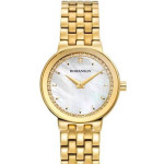 ساعت مچی زنانه اصل | برند رومانسون | مدل RM4BS503KLGGA11G-W