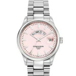 ساعت مچی مردانه اصل | برند رومانسون | مدل TM3BS007FMWWAE2W-PINK