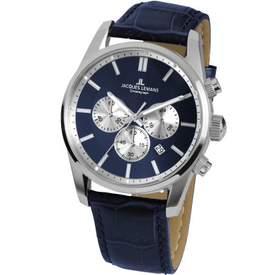 ساعت مچی مردانه اصل | برند ژاک لمن | مدل 42-6.1B