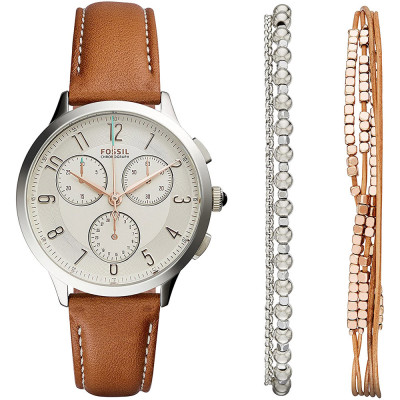ساعت مچی زنانه اصل | برند فسیل | مدل CH4001SET