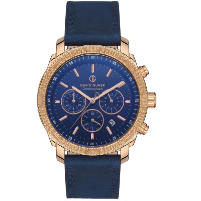 ساعت مچی مردانه اصل | برند دیوید گانر | مدل DG-8052GB-T3