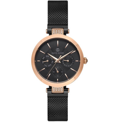 ساعت مچی زنانه اصل | برند دیوید گانر | مدل DG-8268LC-R2