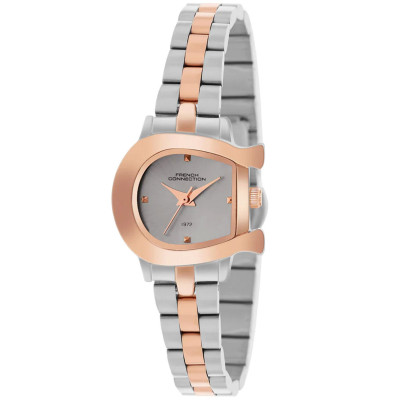 ساعت مچی زنانه اصل | برند فرنچ کانکشن | مدل FCH19RTM