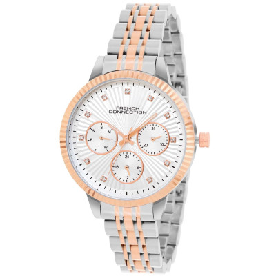 ساعت مچی زنانه اصل | برند فرنچ کانکشن | مدل FCN072SRTM