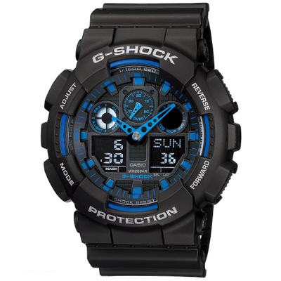 ساعت مچی مردانه اصل | برند کاسیو | مدل GA-100-1A2DR