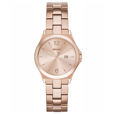 ساعت مچی زنانه اصل | برند دی کی ان وای | مدل NY2367