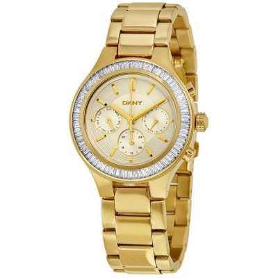 ساعت مچی زنانه اصل | برند دی کی ان وای | مدل NY2395