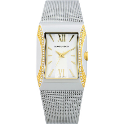 ساعت مچی زنانه اصل | برند رومانسون | مدل RM0358TL1CAS1G