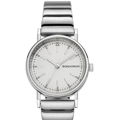 ساعت مچی زنانه اصل | برند رومانسون | مدل RM4BS005LLWWA12W-W