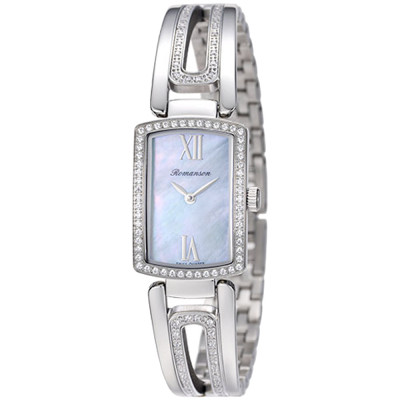 ساعت مچی زنانه اصل | برند رومانسون | مدل RM6A10QLWWM4R1