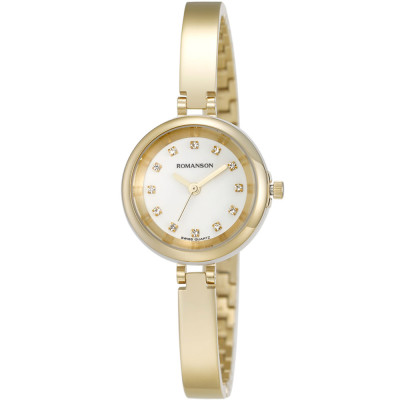 ساعت مچی زنانه اصل | برند رومانسون | مدل RM7A21LLGGA1R1