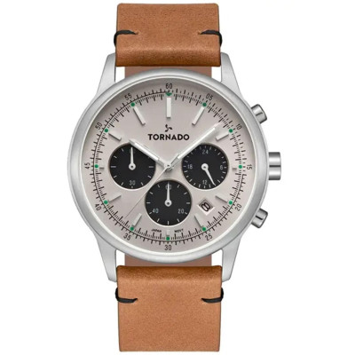 ساعت مچی مردانه اصل | برند تورنادو | مدل T24108-SLEI