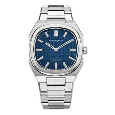 ساعت مچی مردانه اصل | برند رومانسون | مدل TM4BF009MMWWAN2W-NAVY
