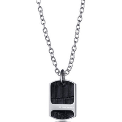 گردنبند مردانه اصل | برند تایم فورس | مدل TS5030CS