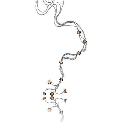 گردنبند زنانه اصل | برند تایم فورس | مدل TS5048CS