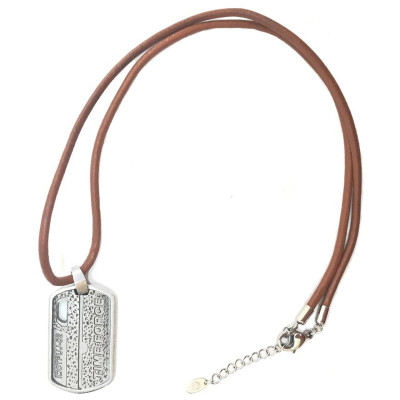 گردنبند مردانه اصل | برند تایم فورس | مدل TS5072CL