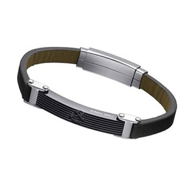 دستبند مردانه اصل | برند تایم فورس | مدل TS5108BL23