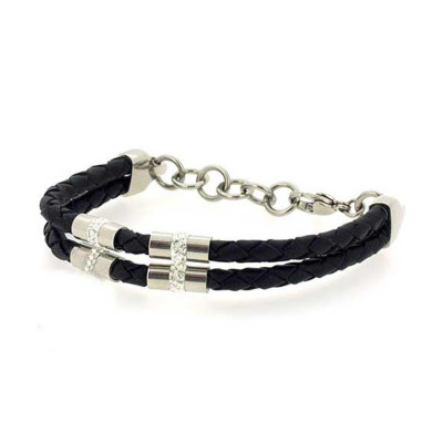 دستبند زنانه اصل | برند تایم فورس | مدل TS5139BL