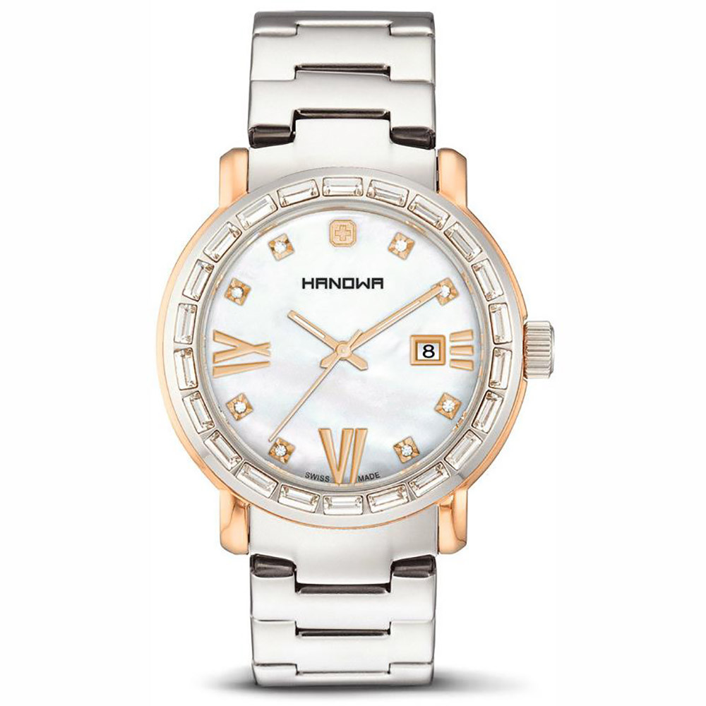 ساعت مچی زنانه اصل | برند هانوا | مدل 16-7027.12.001