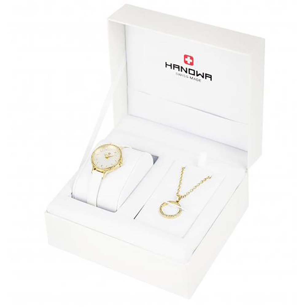 ساعت مچی زنانه اصل | برند هانوا | مدل 16-8009.02.001SET