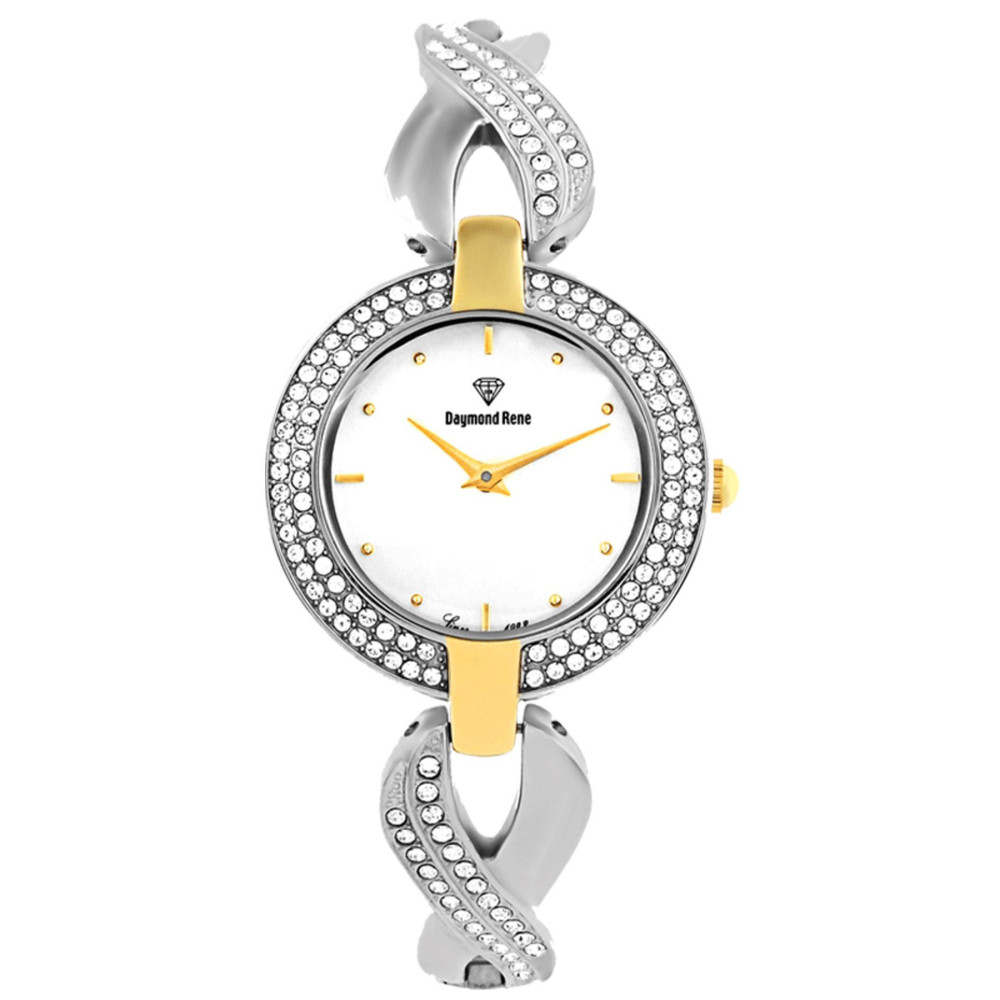 ساعت مچی زنانه اصل | برند دایموند رنه | مدل 2130TB-SG1