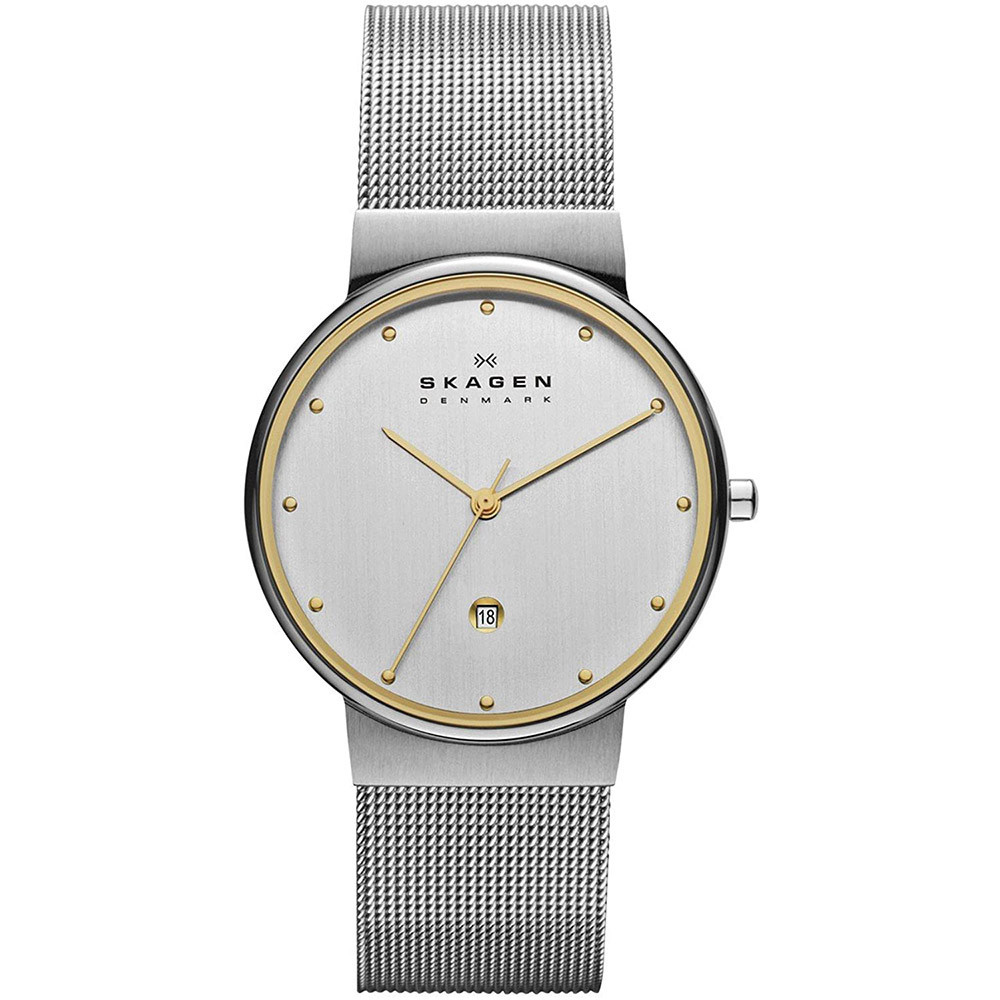 ساعت مچی مردانه اصل | برند اسکاگن | مدل 355LGSC