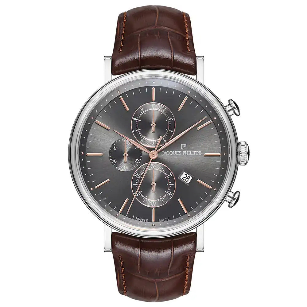 ساعت مچی مردانه اصل | برند ژاک فیلیپ | مدل JPQGC021143