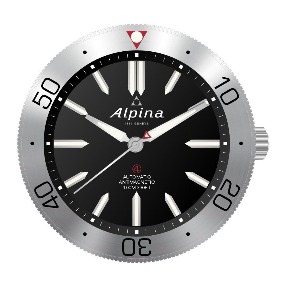 ساعت دیواری اصل | برند آلپینا | مدل AL-MG-CLOCK ALPINER
