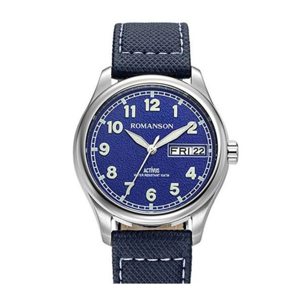 ساعت مچی مردانه اصل | برند رومانسون | مدل AL5BS015MMUWA42W-BL