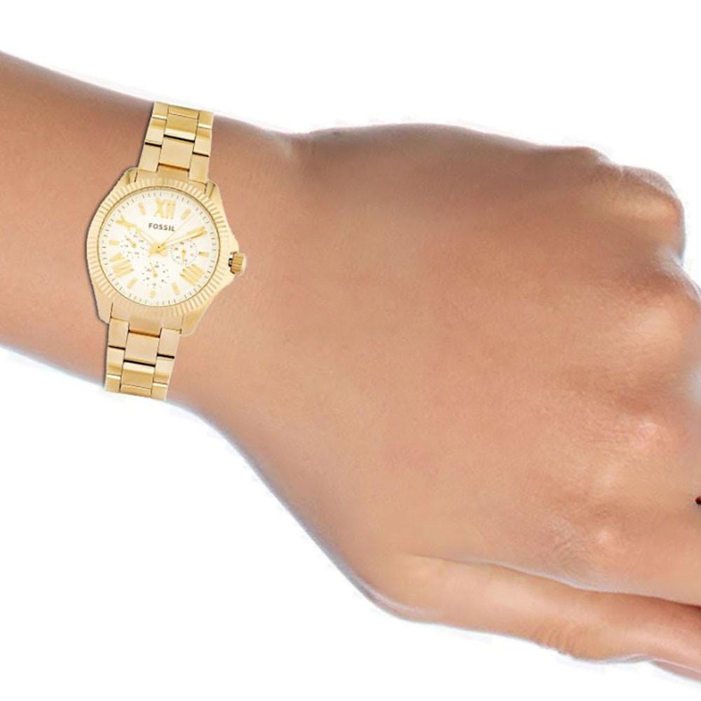 ساعت مچی زنانه اصل | برند فسیل | مدل AM4570