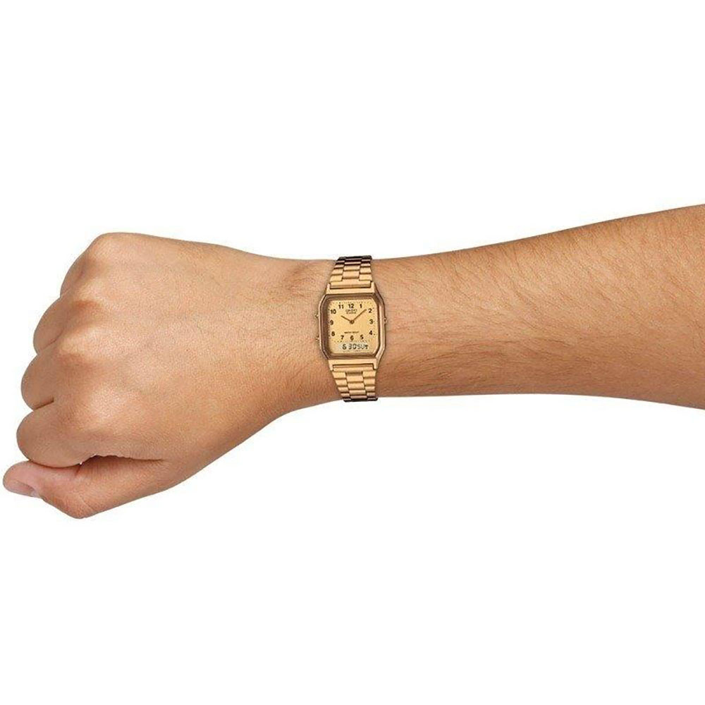 ساعت مچی مردانه اصل | برند کاسیو | مدل AQ-230GA-9BMQ