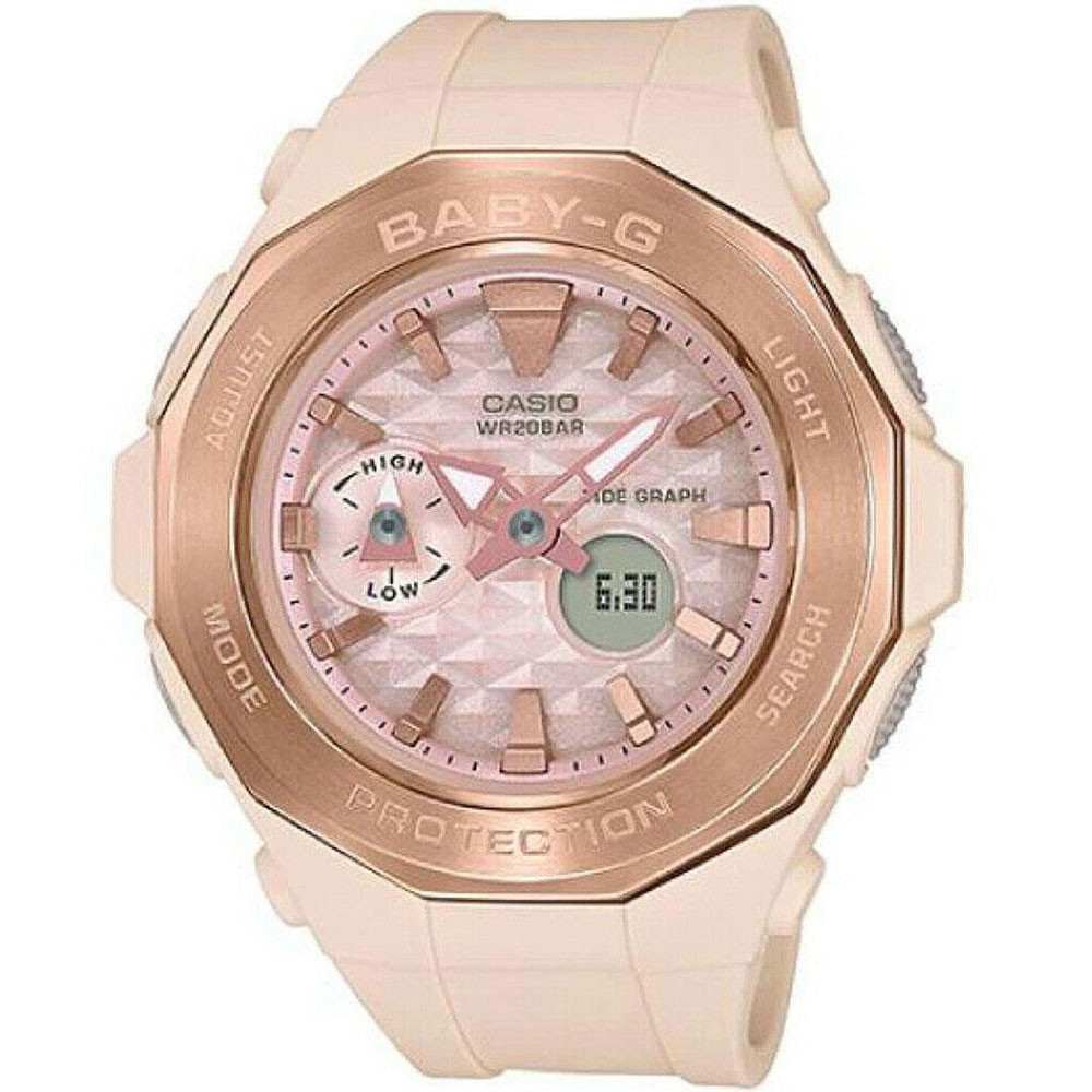 ساعت مچی زنانه اصل | برند کاسیو | مدل BGA-225CP-4ADR