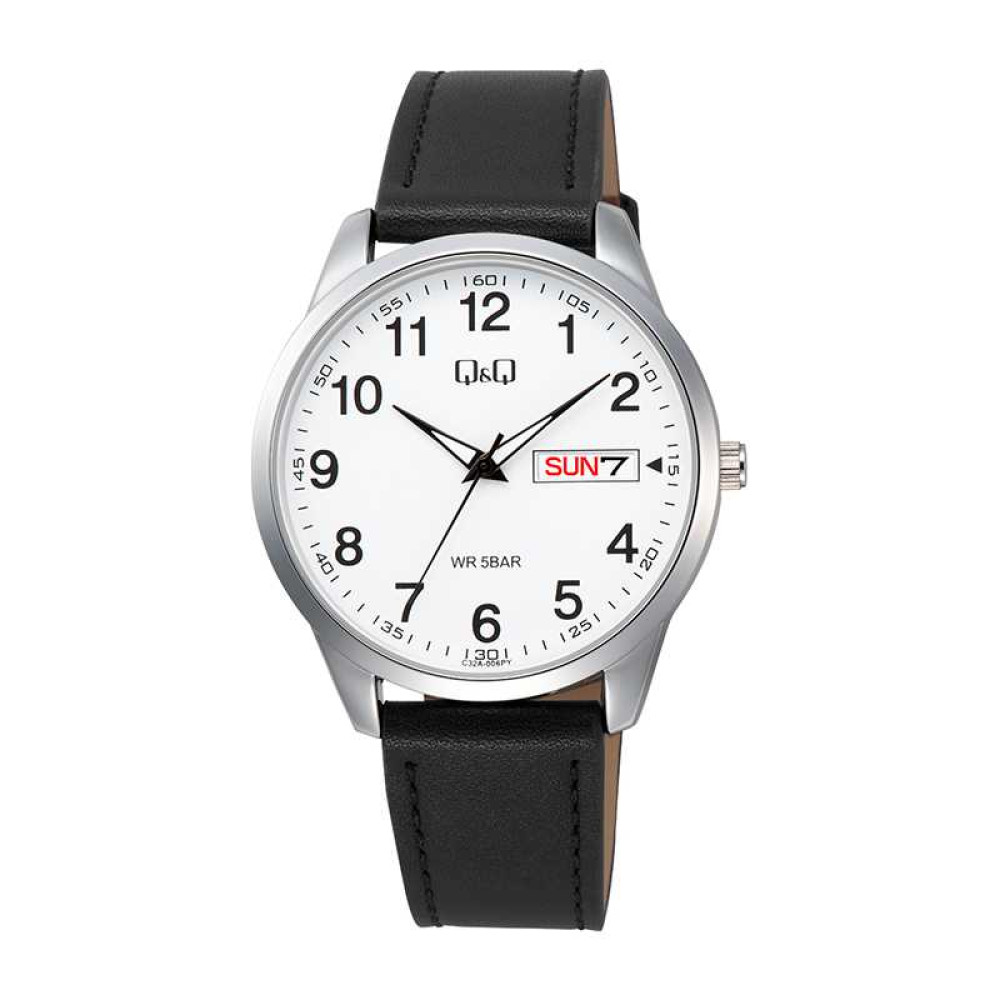 ساعت مچی  مردانه اصل | برند کیو اند کیو C32A-006PY