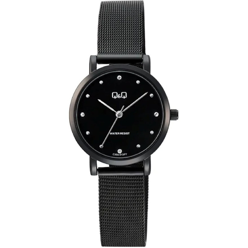 ساعت مچی زنانه اصل | برند کیو اند کیو | مدل C35A-013PY