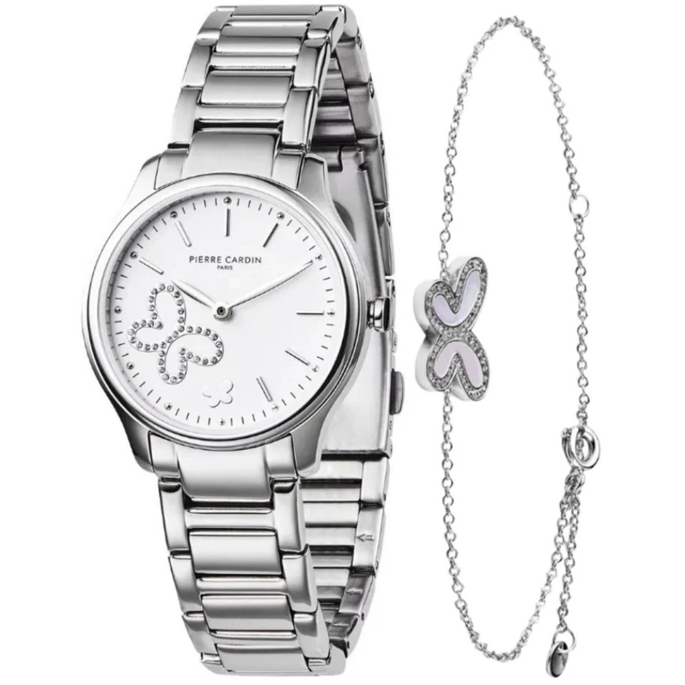 ساعت مچی زنانه اصل | برند پیرکاردین | مدل CF.0901.SJ.SET