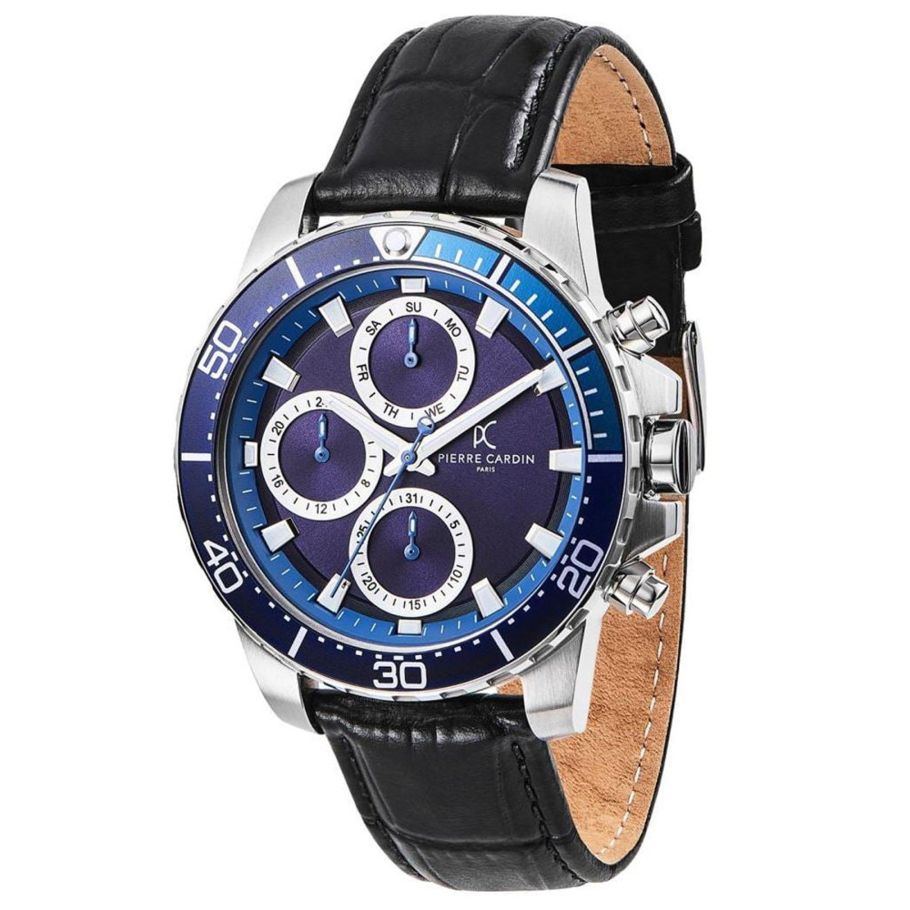 ساعت مچی مردانه اصل | برند پیرکاردین | مدل CF.0104.LB.1