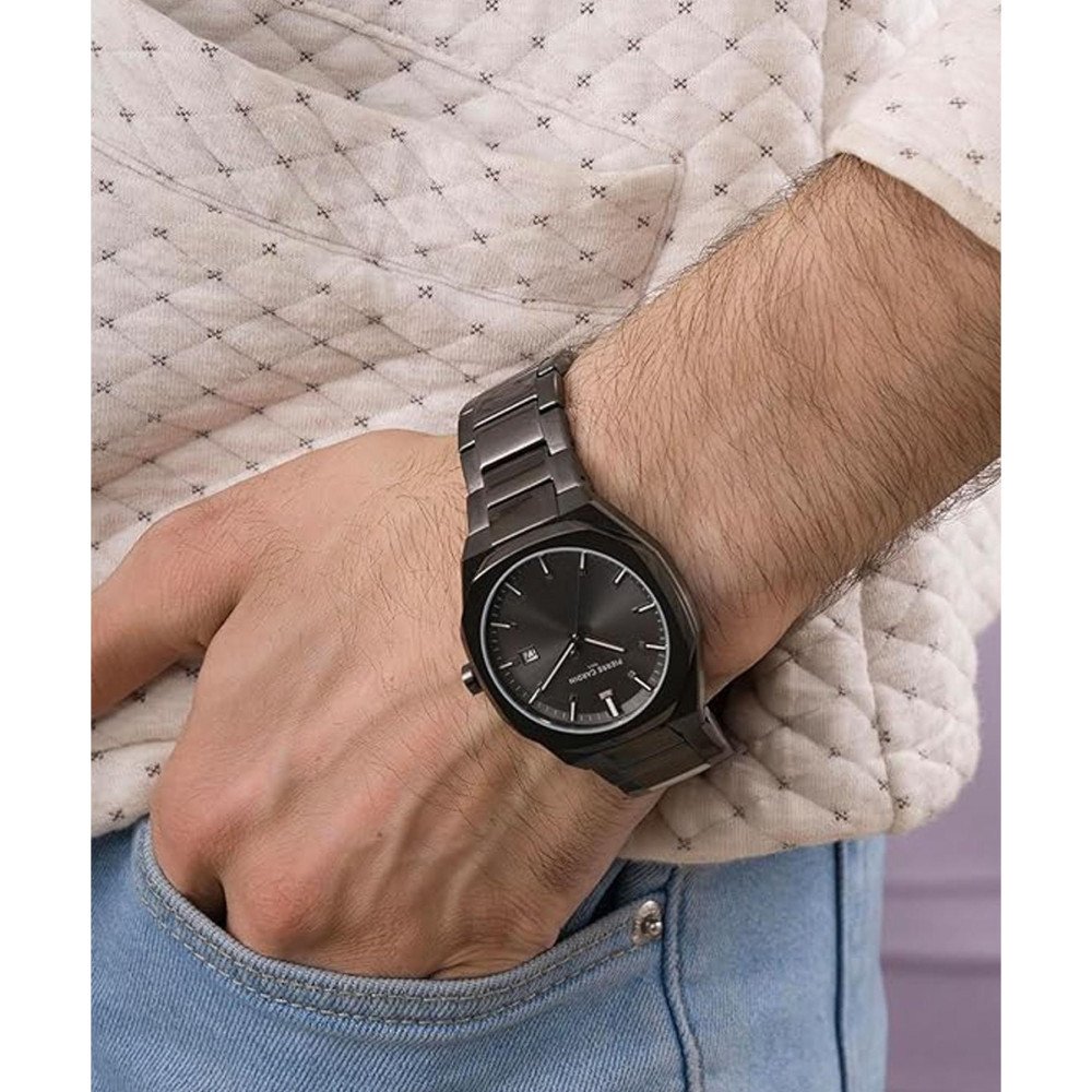 ساعت مچی مردانه اصل | برند پیرکاردین | مدل CF.0402.SB