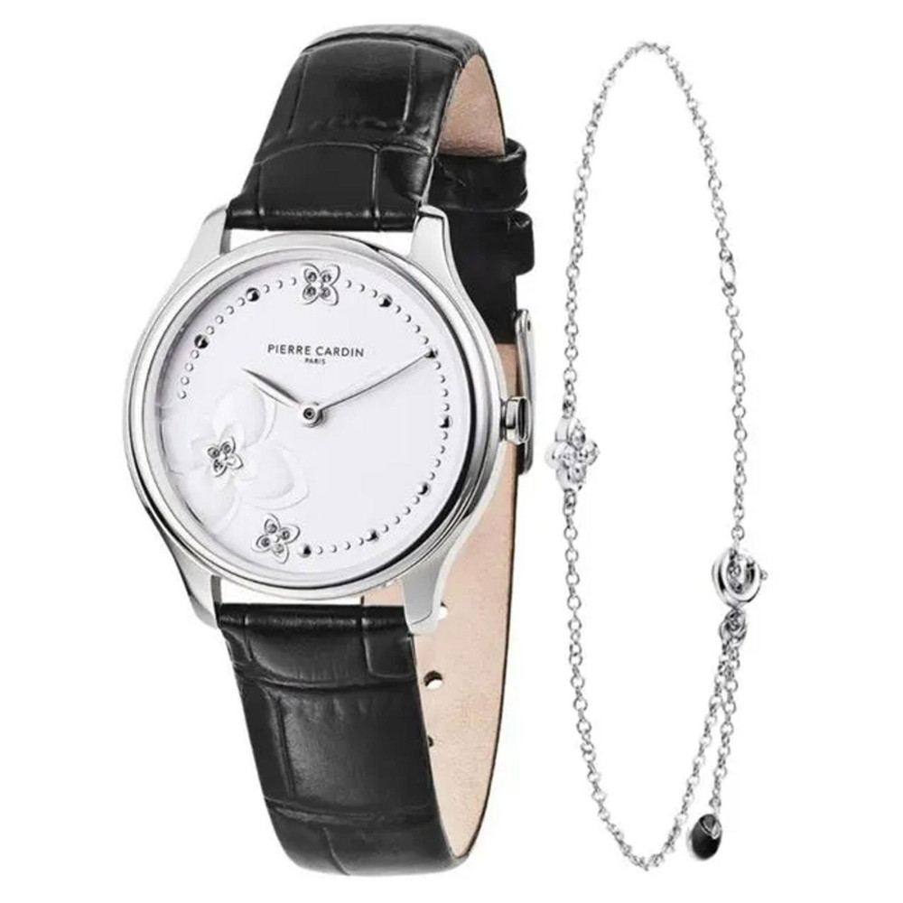ساعت مچی زنانه اصل | برند پیرکاردین | مدل CF.0901.LB.SET