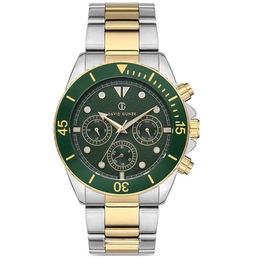 ساعت مچی مردانه اصل | برند دیوید گانر | مدل DG-8252GA-D10