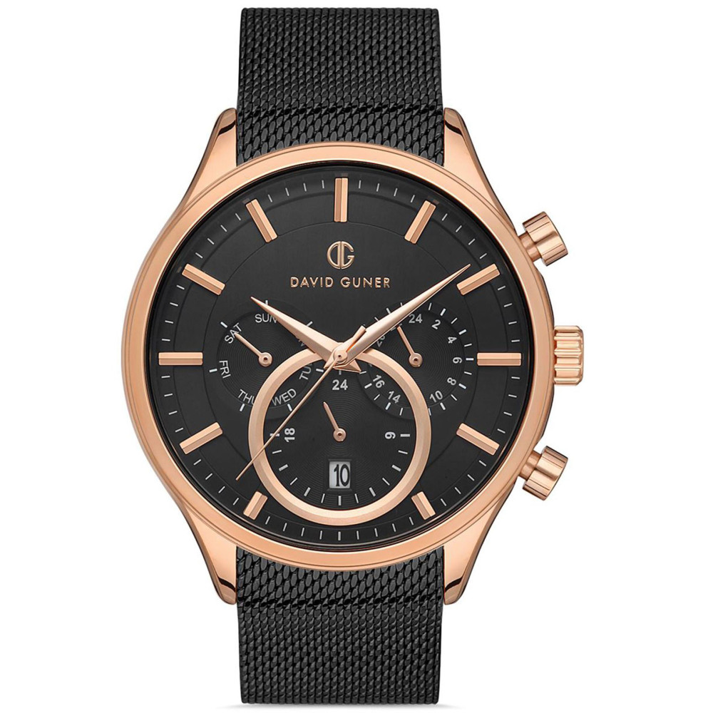 ساعت مچی مردانه اصل | برند دیوید گانر | مدل DG-8257GC-R2