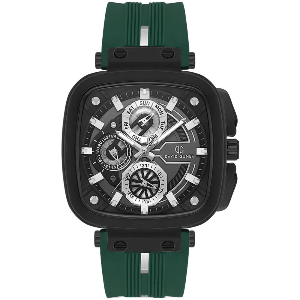 ساعت مچی مردانه اصل | برند دیوید گانر | مدل DG-8500GD-ZF10